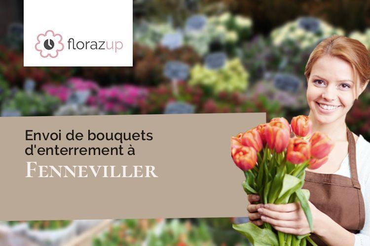 bouquets de fleurs pour un décès à Fenneviller (Meurthe-et-Moselle/54540)