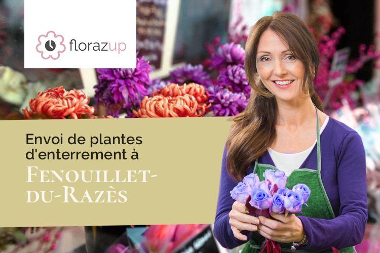 bouquets de fleurs pour un enterrement à Fenouillet-du-Razès (Aude/11240)