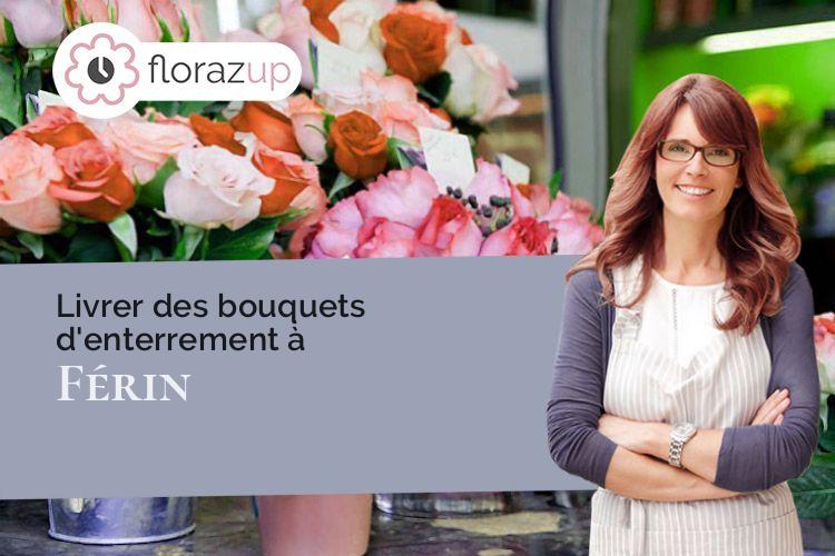 gerbes de fleurs pour un décès à Férin (Nord/59169)