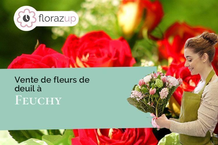 gerbes de fleurs pour une crémation à Feuchy (Pas-de-Calais/62223)
