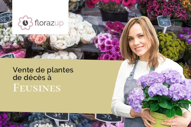 créations florales pour un décès à Feusines (Indre/36160)