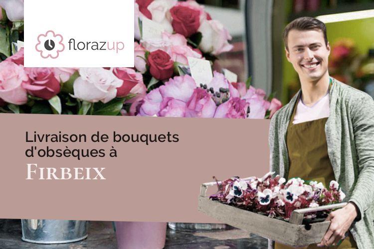 couronnes de fleurs pour des obsèques à Firbeix (Dordogne/24450)
