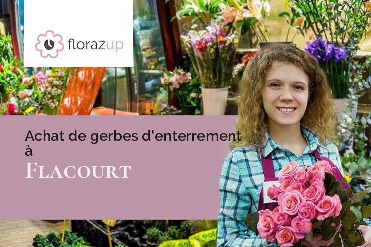 compositions de fleurs pour une crémation à Flacourt (Yvelines/78200)