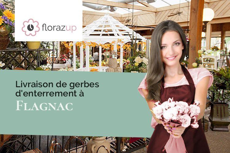 créations de fleurs pour un enterrement à Flagnac (Aveyron/12300)