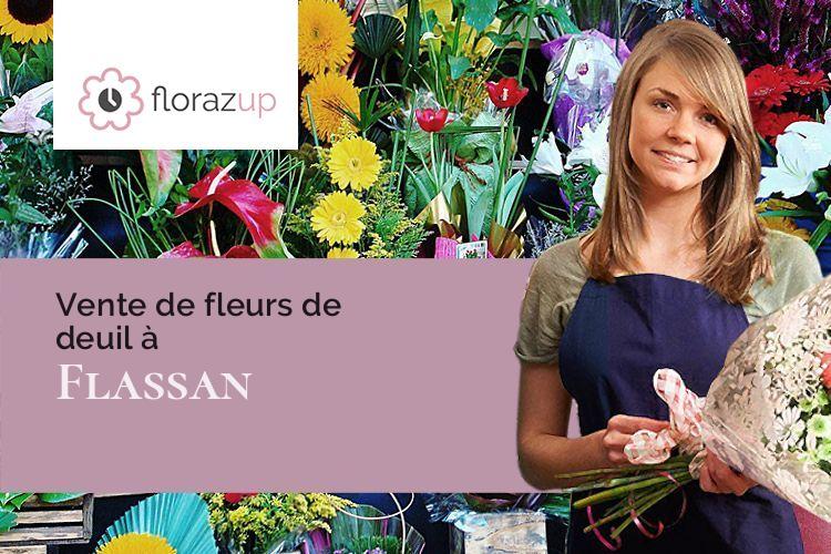coupes de fleurs pour des obsèques à Flassan (Vaucluse/84410)