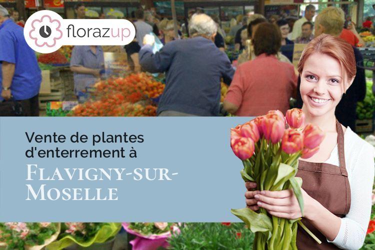 gerbes de fleurs pour des obsèques à Flavigny-sur-Moselle (Meurthe-et-Moselle/54630)