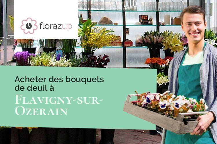 plantes pour des obsèques à Flavigny-sur-Ozerain (Côte-d'Or/21150)