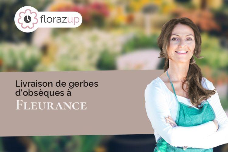 compositions de fleurs pour un enterrement à Fleurance (Gers/32500)