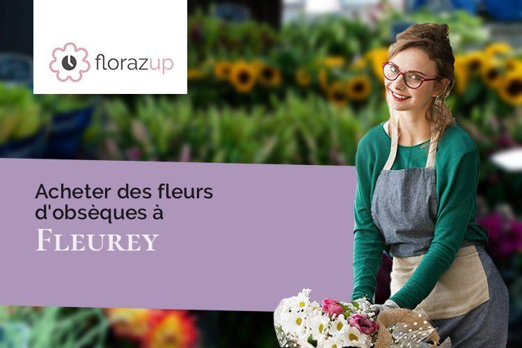 bouquets de fleurs pour une crémation à Fleurey (Doubs/25190)