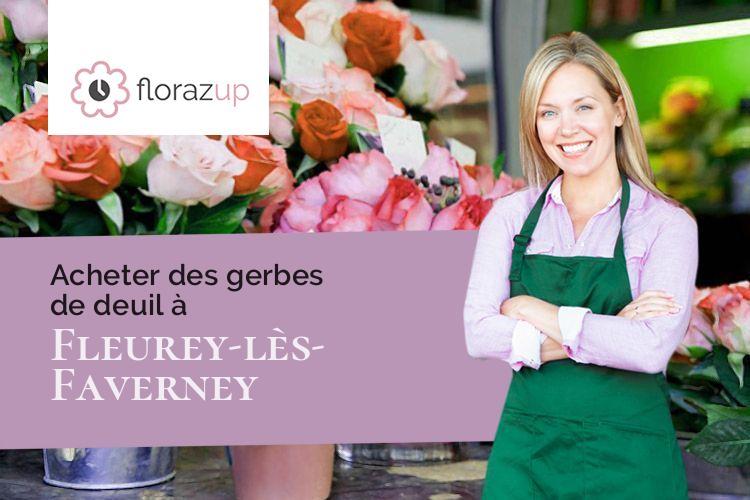 bouquets de fleurs pour une crémation à Fleurey-lès-Faverney (Haute-Saône/70160)