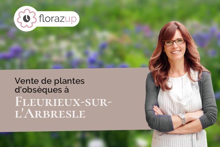 créations de fleurs pour des obsèques à Fleurieux-sur-l'Arbresle (Rhône/69210)