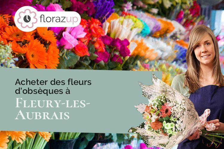 plantes pour des obsèques à Fleury-les-Aubrais (Loiret/45400)