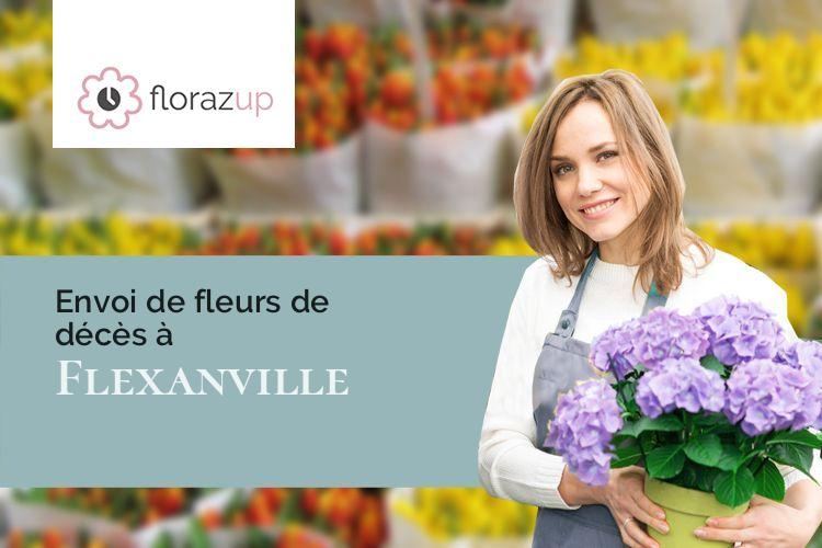 couronnes de fleurs pour une crémation à Flexanville (Yvelines/78910)