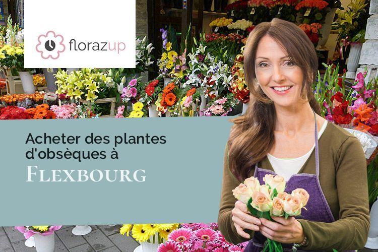 compositions florales pour un décès à Flexbourg (Bas-Rhin/67310)