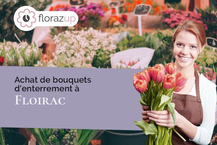 compositions de fleurs pour des obsèques à Floirac (Gironde/33270)