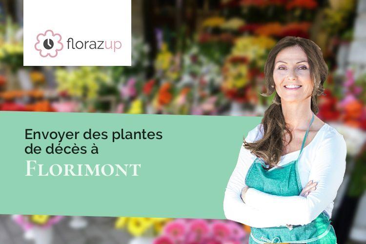 coeurs de fleurs pour un décès à Florimont (Territoire de Belfort/90100)
