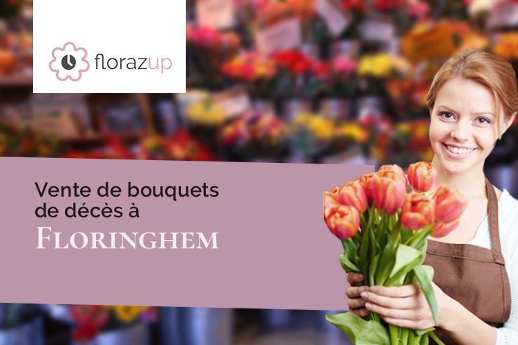 couronnes florales pour un décès à Floringhem (Pas-de-Calais/62550)