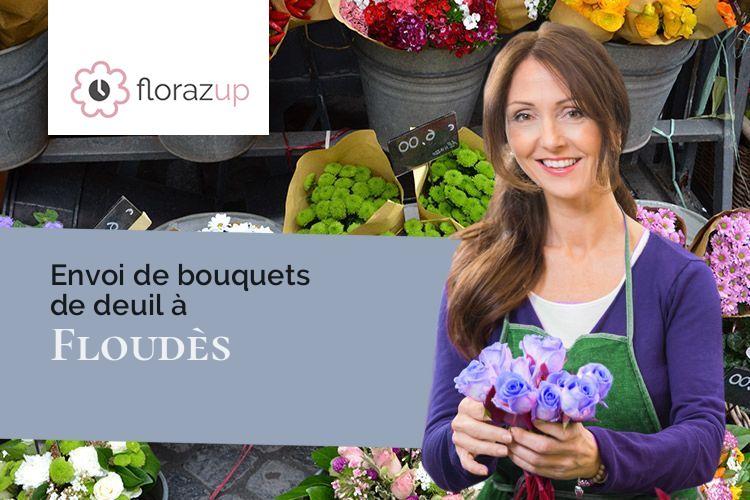 coupes de fleurs pour des funérailles à Floudès (Gironde/33190)