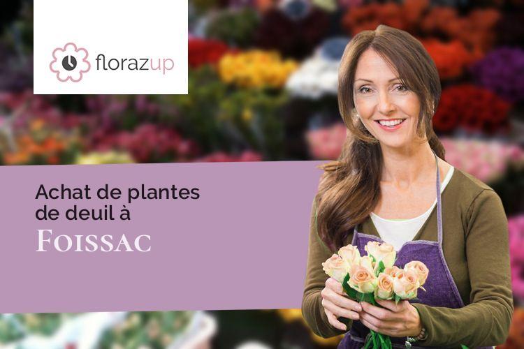 compositions florales pour des obsèques à Foissac (Gard/30700)