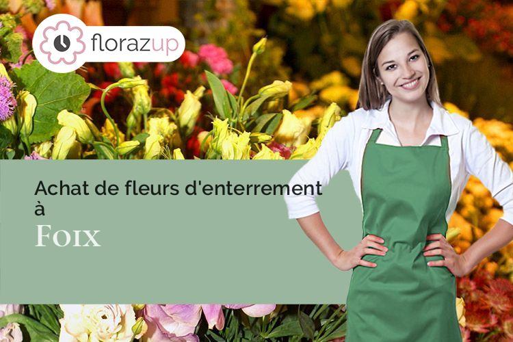 compositions florales pour des obsèques à Foix (Ariège/09000)