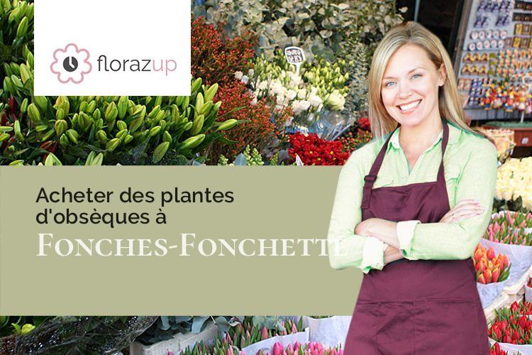 compositions de fleurs pour une crémation à Fonches-Fonchette (Somme/80700)