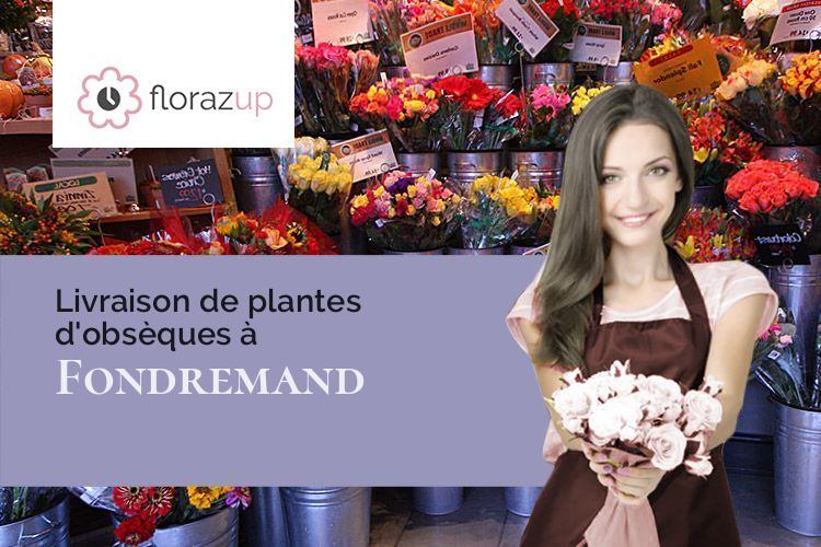 coeurs de fleurs pour des funérailles à Fondremand (Haute-Saône/70190)