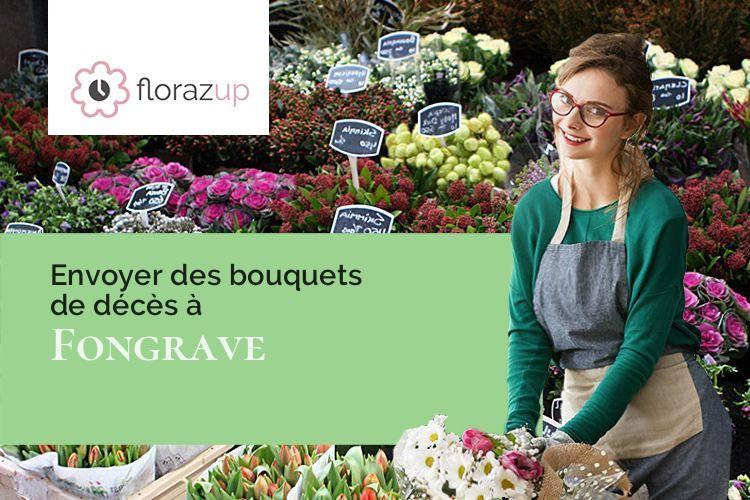 couronnes de fleurs pour des obsèques à Fongrave (Lot-et-Garonne/47260)