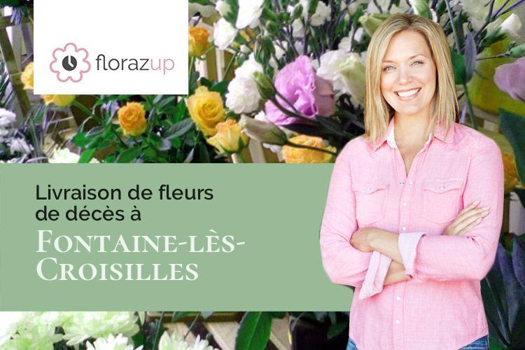 couronnes de fleurs pour un décès à Fontaine-lès-Croisilles (Pas-de-Calais/62128)