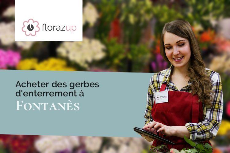 fleurs deuil pour une crémation à Fontanès (Hérault/34270)