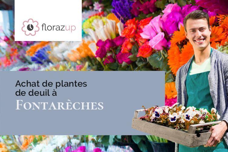 bouquets de fleurs pour un décès à Fontarèches (Gard/30580)
