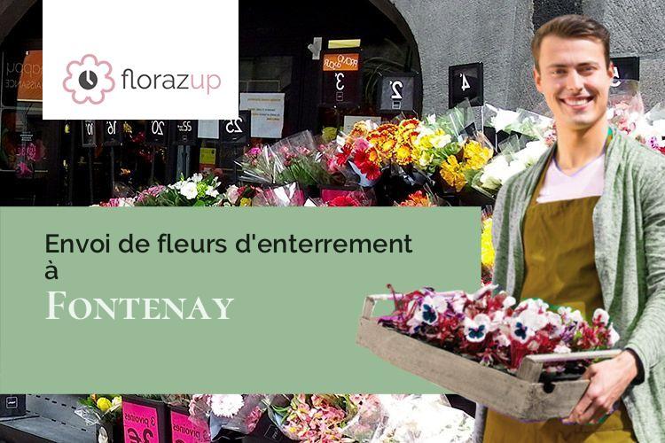 compositions florales pour des obsèques à Fontenay (Indre/36150)