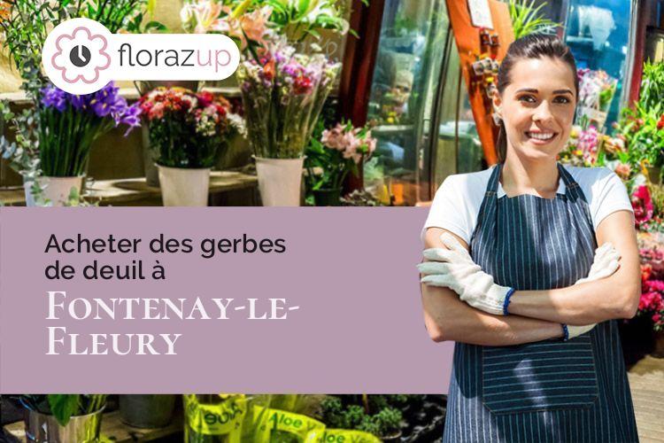 gerbes de fleurs pour un décès à Fontenay-le-Fleury (Yvelines/78330)