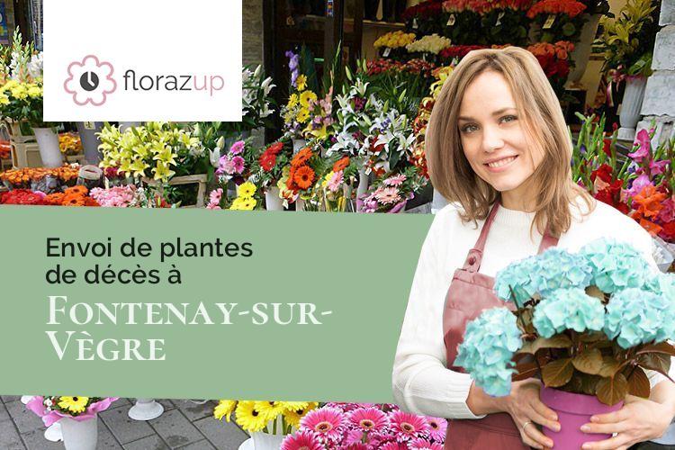bouquets de fleurs pour un enterrement à Fontenay-sur-Vègre (Sarthe/72350)