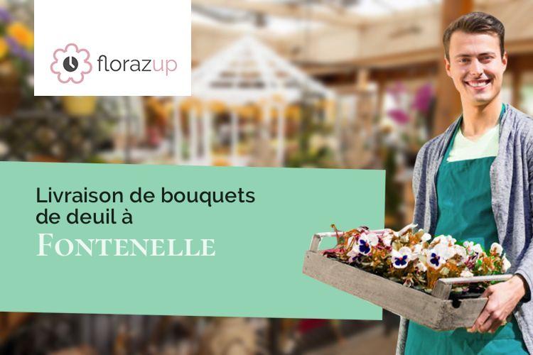 créations de fleurs pour un deuil à Fontenelle (Côte-d'Or/21610)
