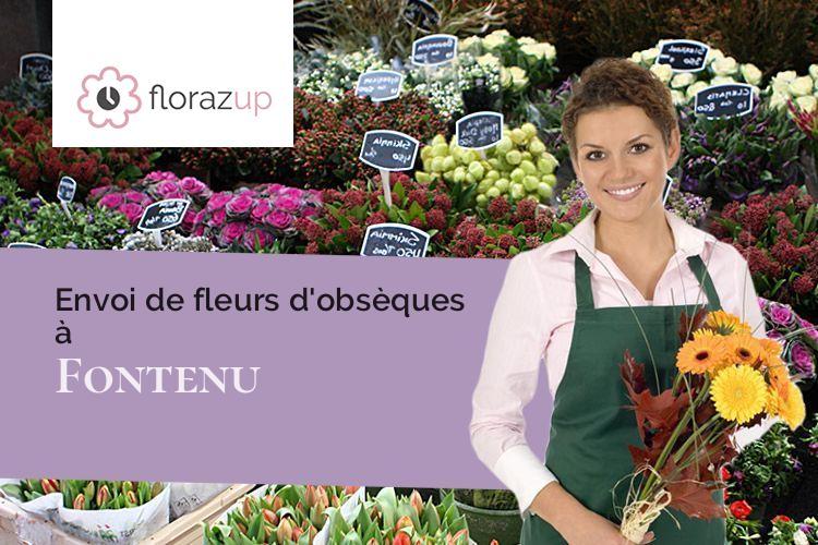 créations de fleurs pour une crémation à Fontenu (Jura/39130)