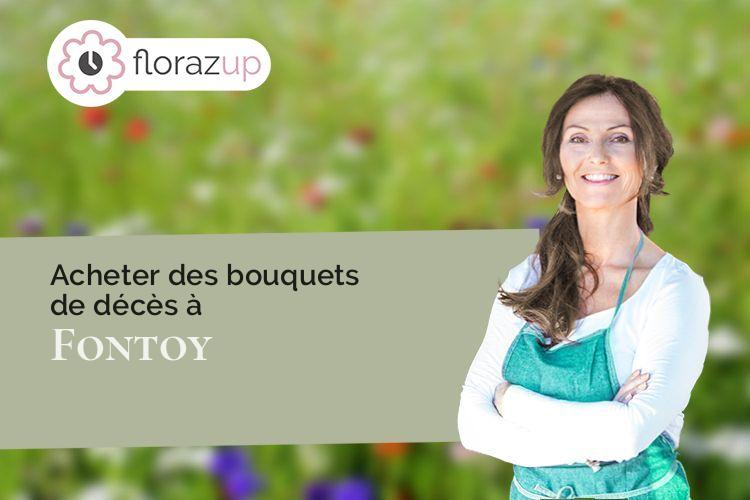 créations de fleurs pour des funérailles à Fontoy (Moselle/57650)