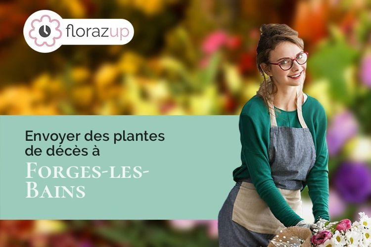 compositions de fleurs pour une crémation à Forges-les-Bains (Essonne/91470)