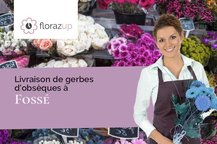 gerbes de fleurs pour un enterrement à Fossé (Pyrénées-Orientales/66220)