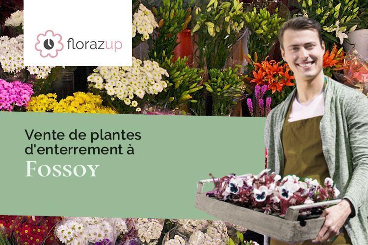 compositions de fleurs pour un enterrement à Fossoy (Aisne/02650)