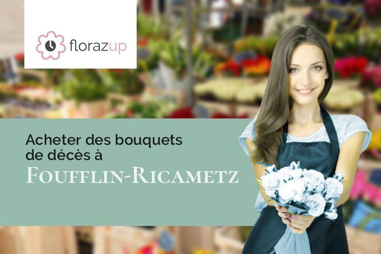 créations florales pour un enterrement à Foufflin-Ricametz (Pas-de-Calais/62130)