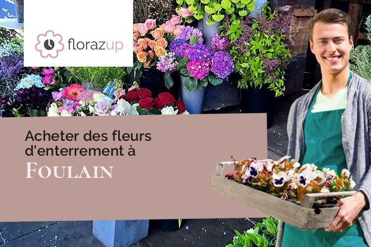 gerbes de fleurs pour une crémation à Foulain (Haute-Marne/52800)