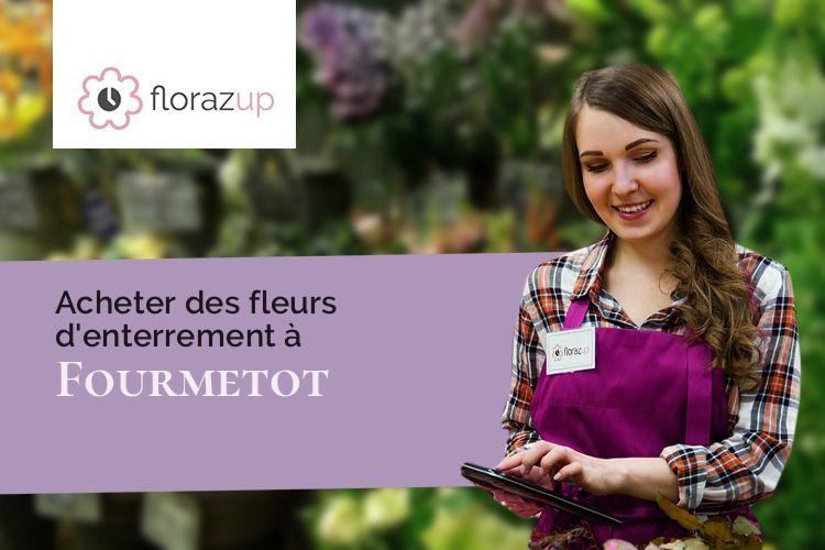 coupes de fleurs pour un décès à Fourmetot (Eure/27500)