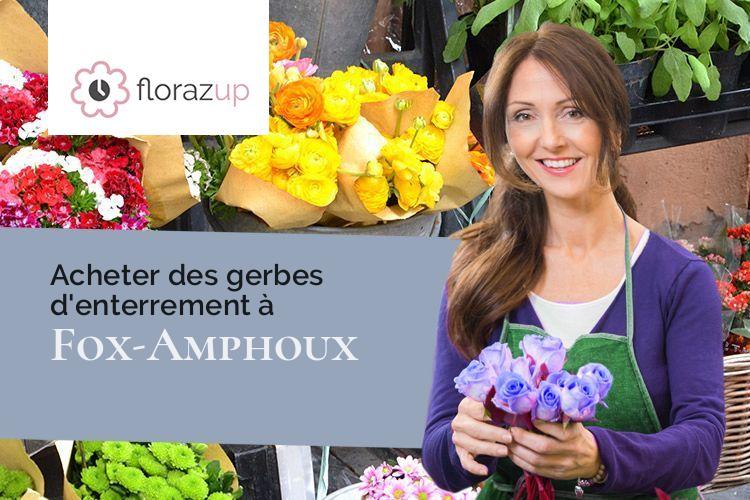 compositions de fleurs pour une crémation à Fox-Amphoux (Var/83670)