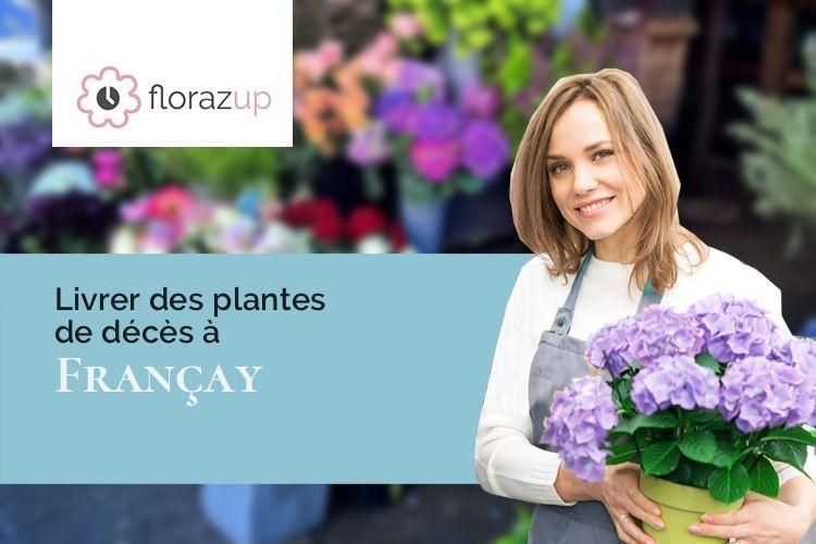 compositions florales pour une crémation à Françay (Loir-et-Cher/41190)