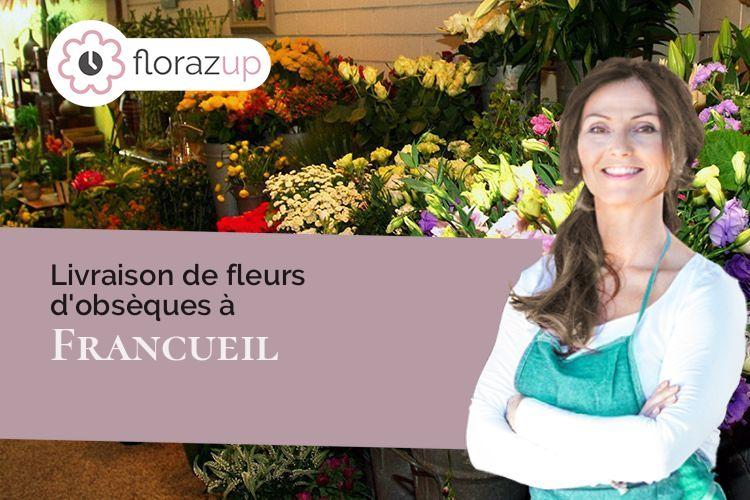 créations de fleurs pour un décès à Francueil (Indre-et-Loire/37150)