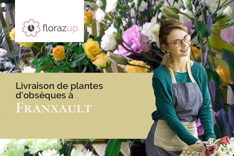 compositions de fleurs pour un enterrement à Franxault (Côte-d'Or/21170)