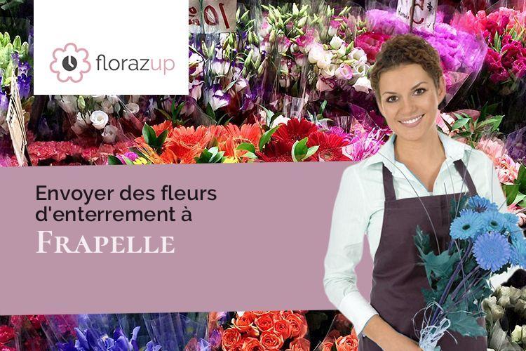 compositions de fleurs pour des funérailles à Frapelle (Vosges/88490)