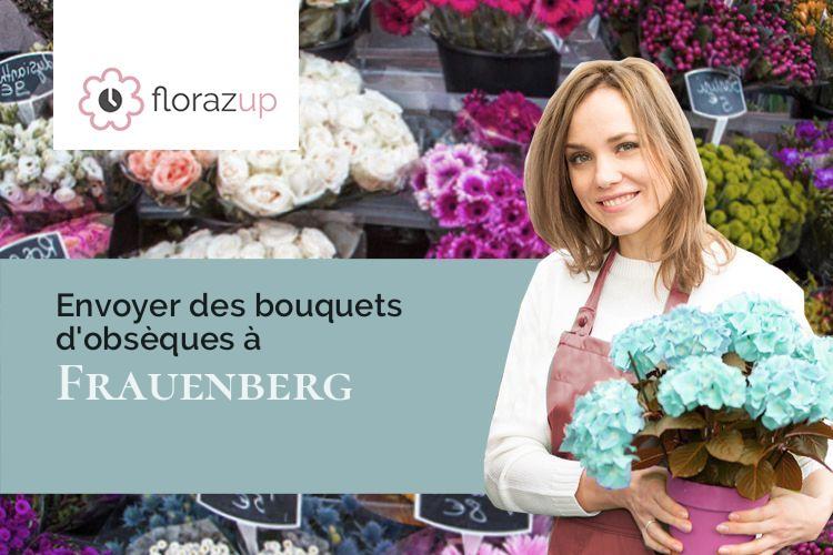 coupes de fleurs pour des obsèques à Frauenberg (Moselle/57200)