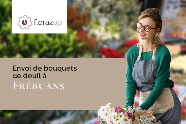 créations florales pour des funérailles à Frébuans (Jura/39570)