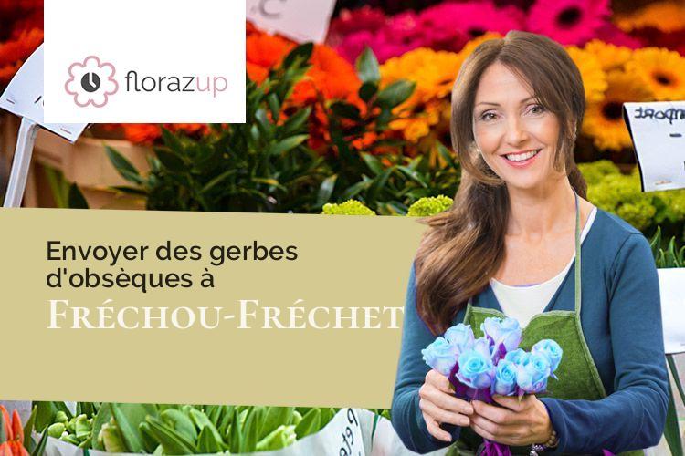 compositions florales pour un décès à Fréchou-Fréchet (Hautes-Pyrénées/65190)